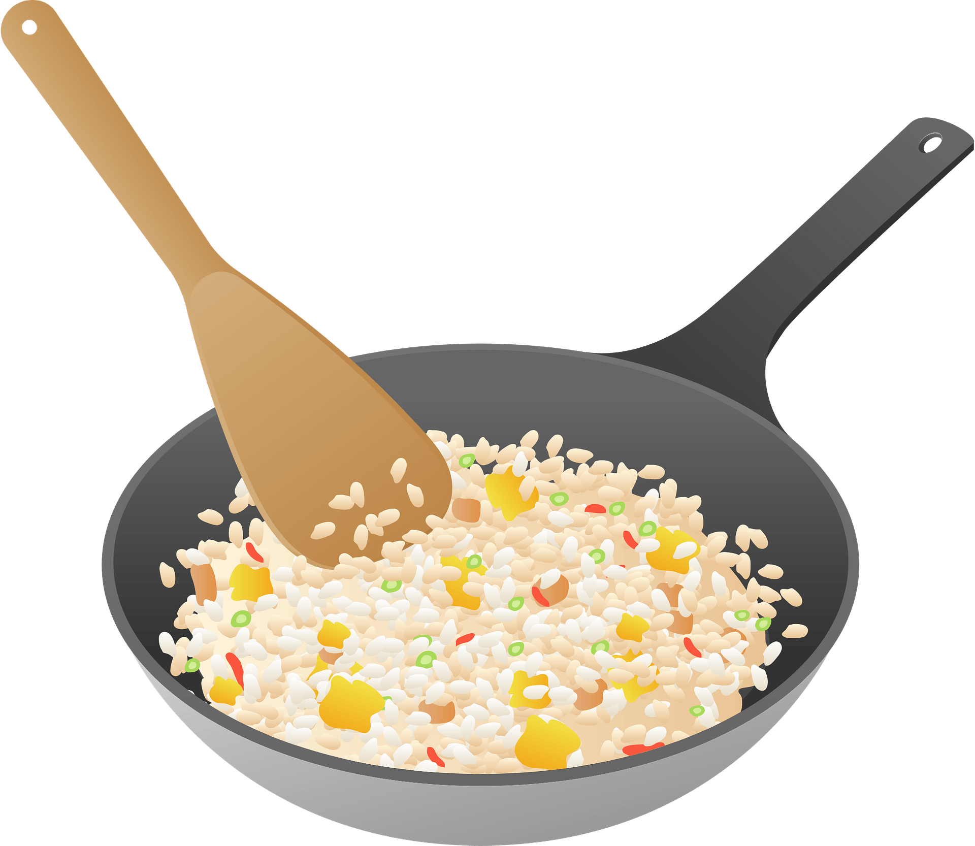 Rice Fried Transparent PNG Image
