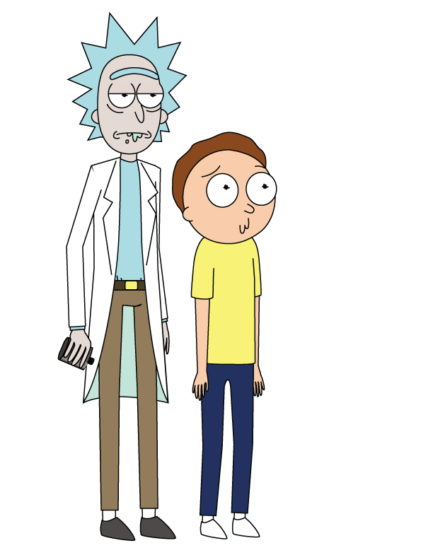 Rick And Morty Transparent PNG Image