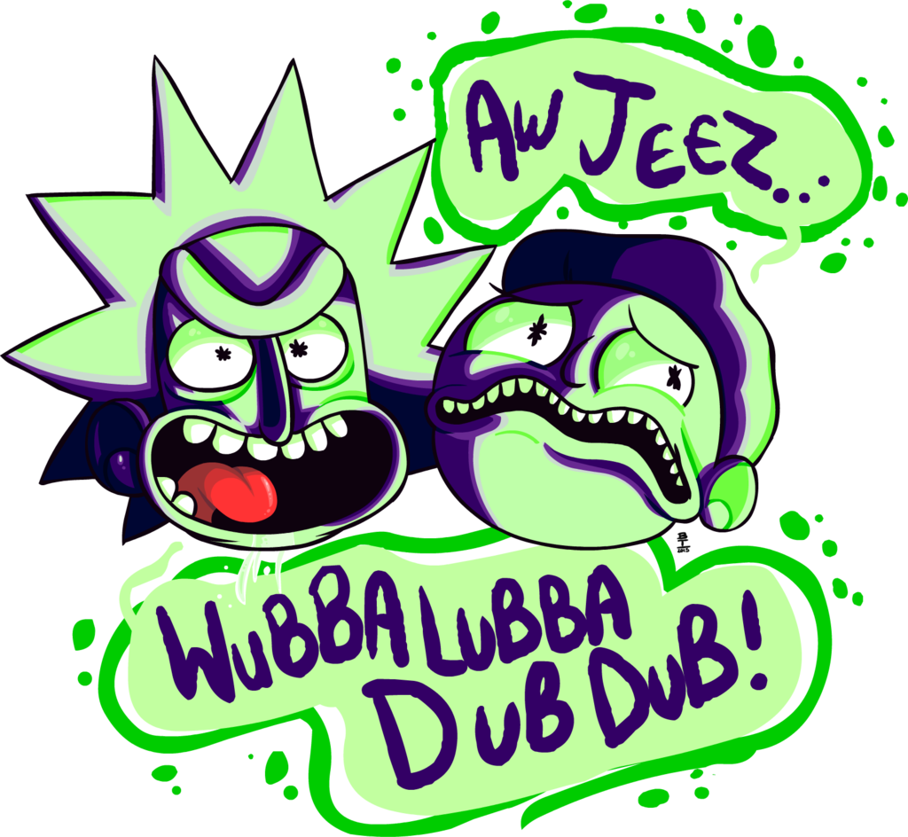 Rick And Morty Background Transparent PNG Image