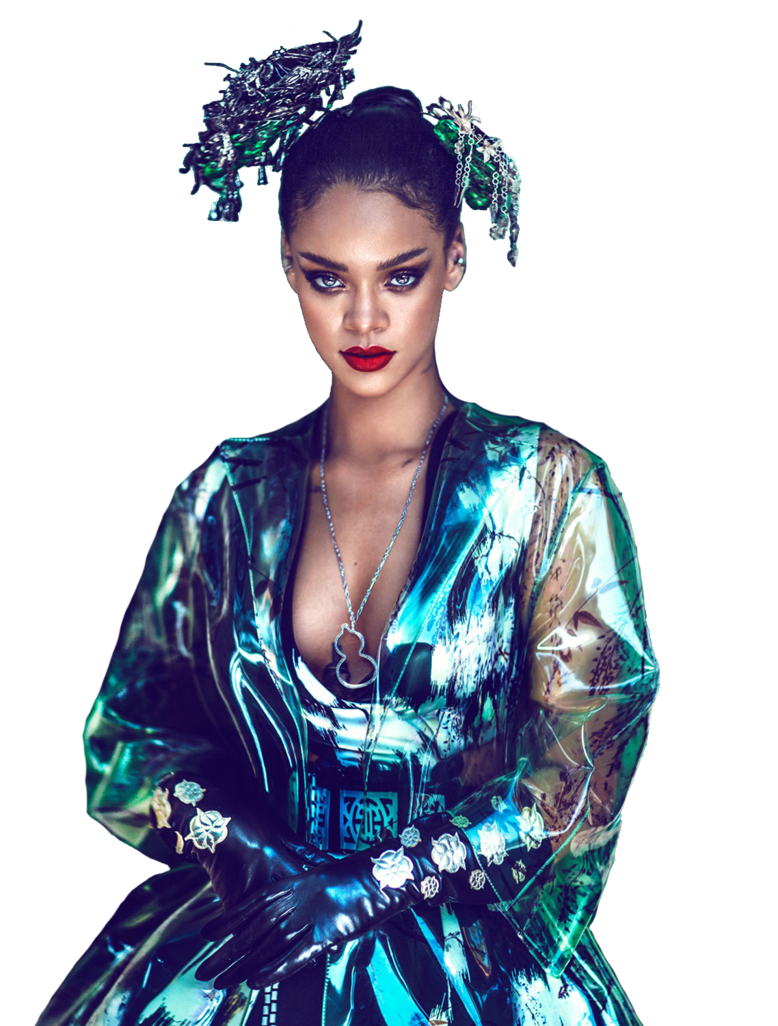 Rihanna Background Transparent PNG Image