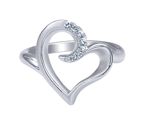 Heart Ring Transparent PNG Image