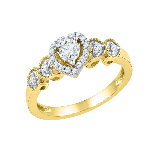 Heart Ring Transparent PNG Image