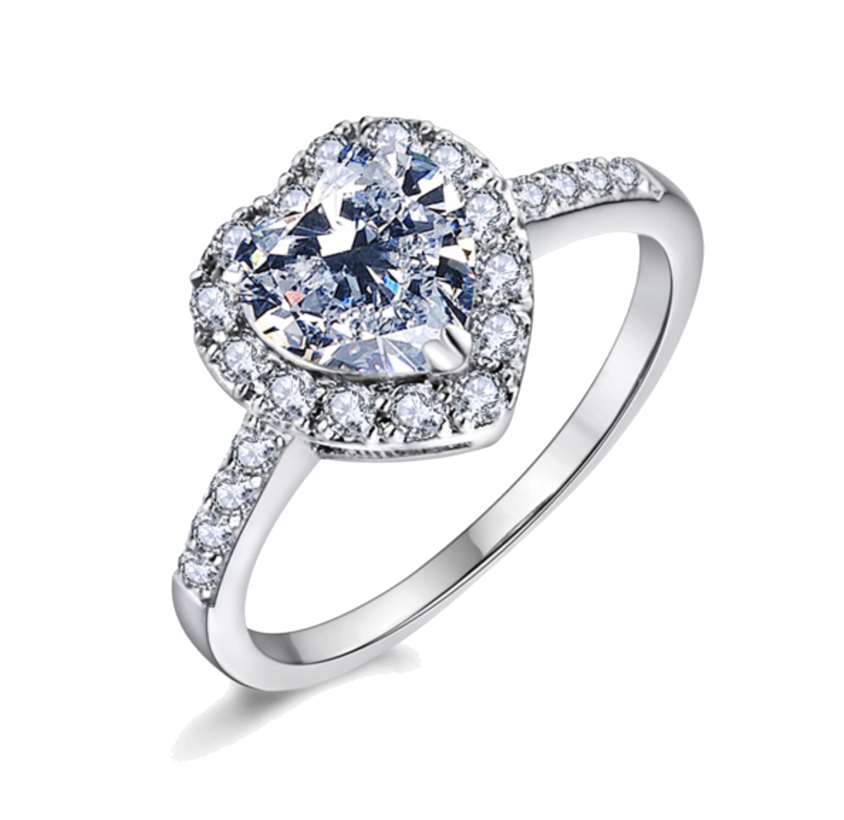 Heart Ring Transparent PNG Image