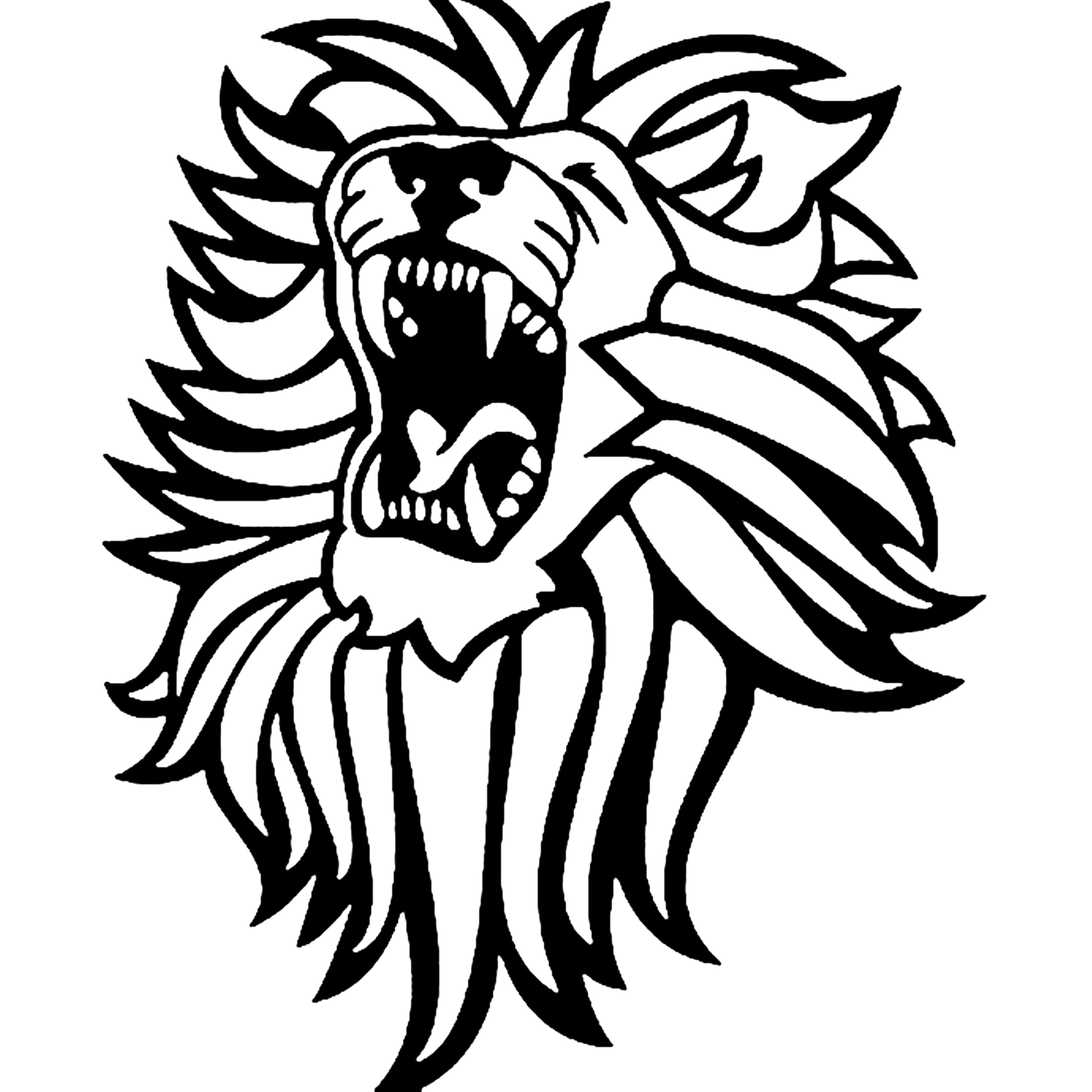 Lioness Roar Transparent PNG Image