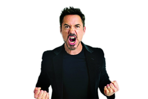 Robert Downey Jr Transparent PNG Image