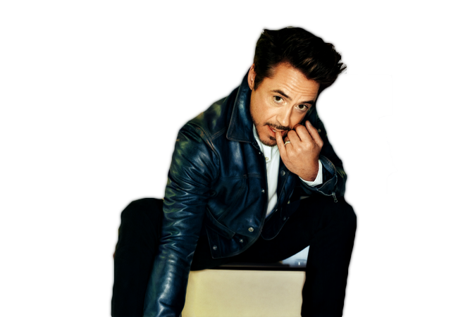 Robert Downey Jr Transparent PNG Image