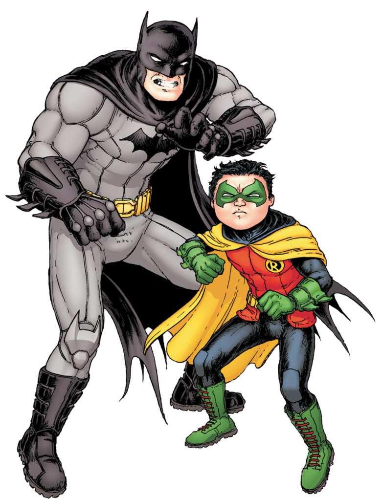 Batman And Robin Transparent PNG Image