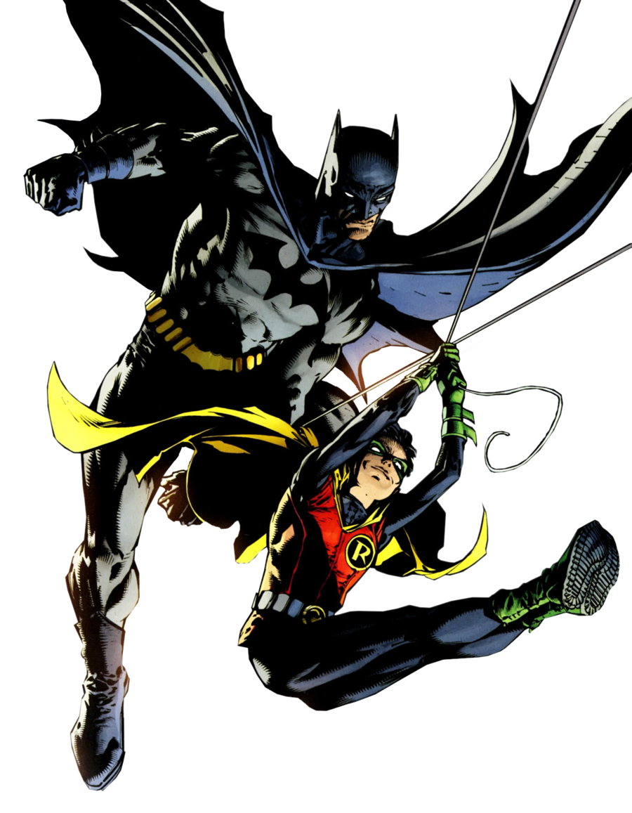 Batman And Robin Transparent PNG Image