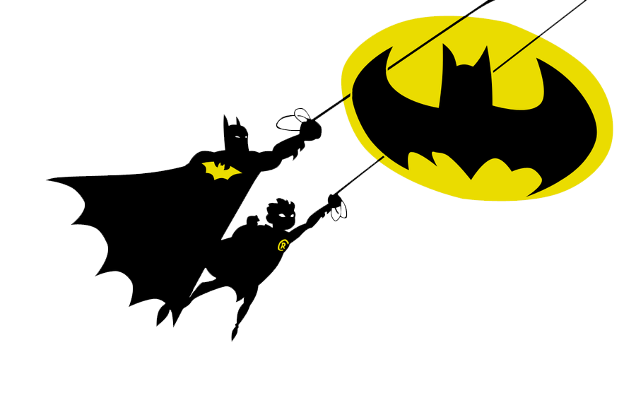 Batman And Robin Transparent PNG Image