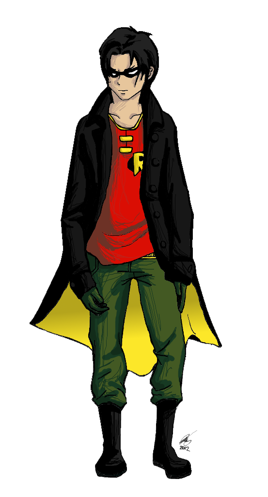 Robin Comic Transparent PNG Image
