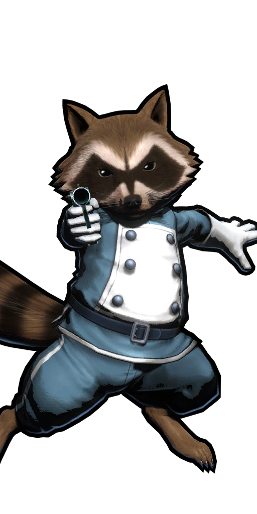 Raccoon Cartoon Rocket Transparent PNG Image