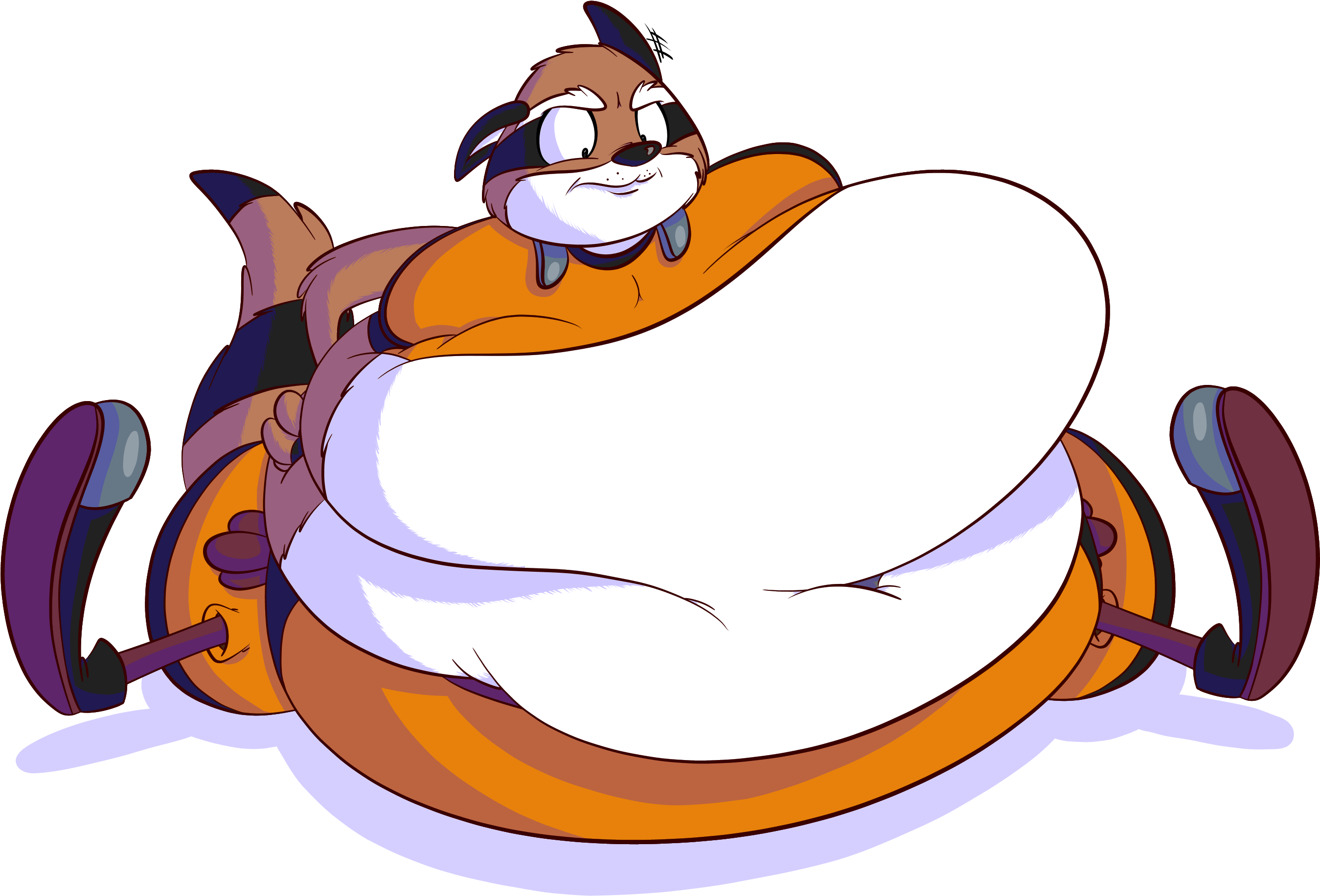 Raccoon Rocket Transparent PNG Image