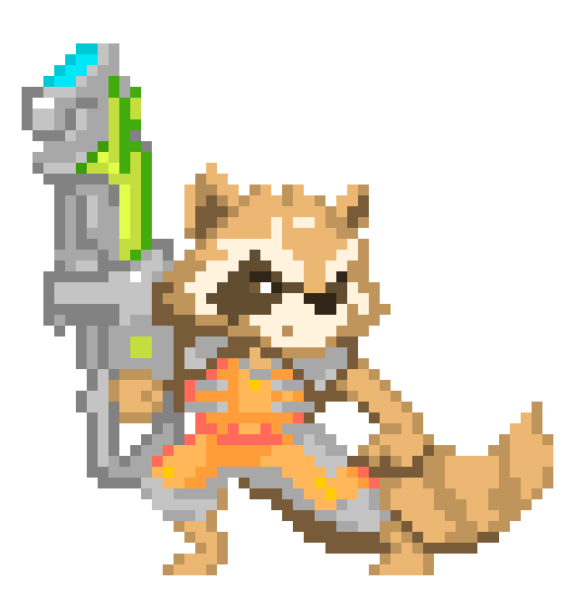 Raccoon Cartoon Rocket Transparent PNG Image