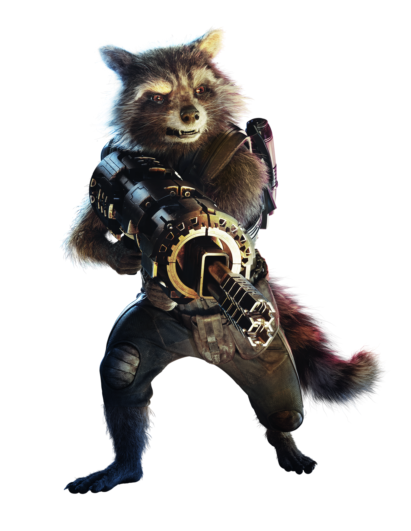 Raccoon Rocket Marvel Transparent PNG Image