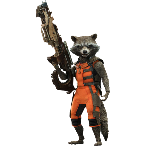 Rocket Raccoon Transparent PNG Image