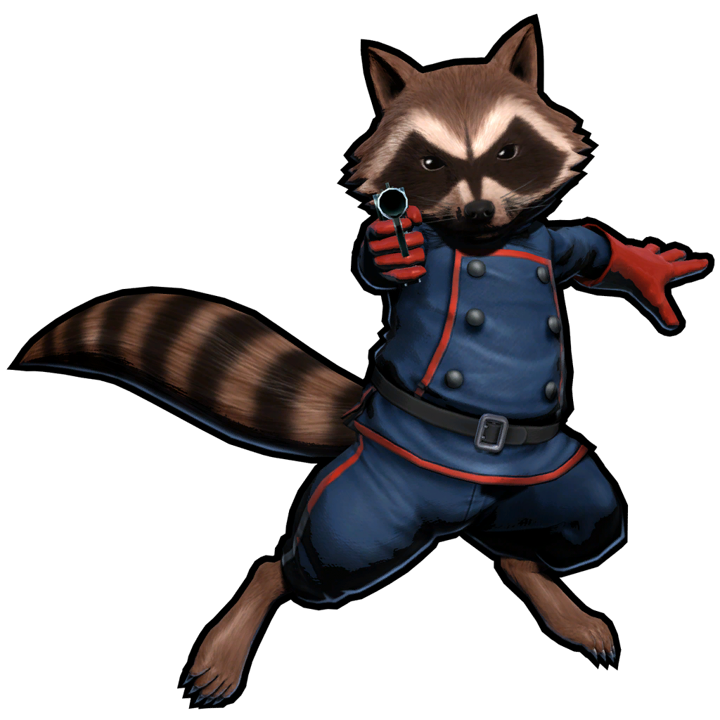 Rocket Raccoon Transparent PNG Image