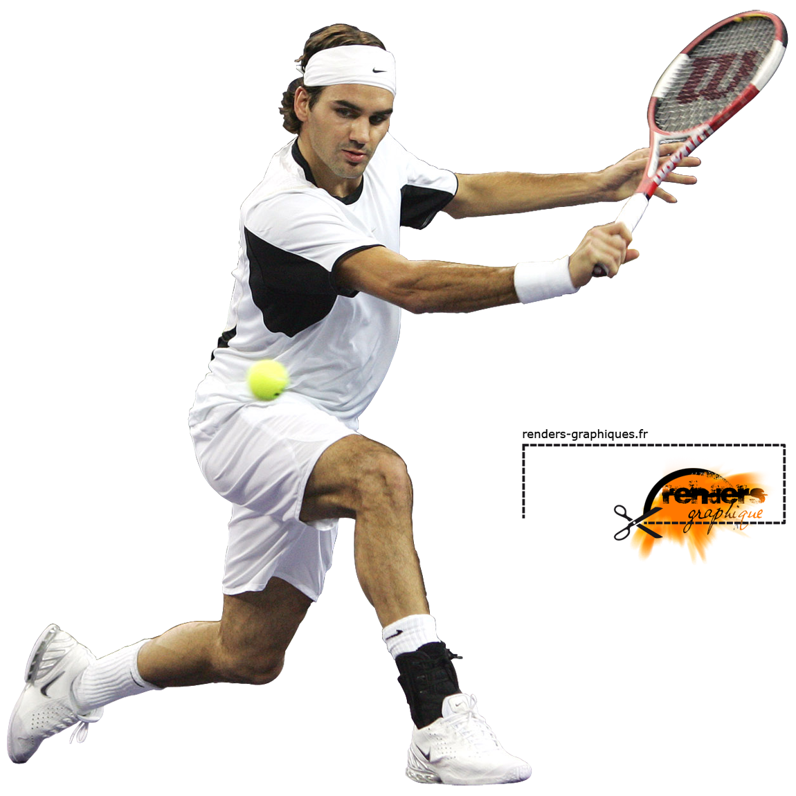 Roger Federer Background Transparent PNG Image