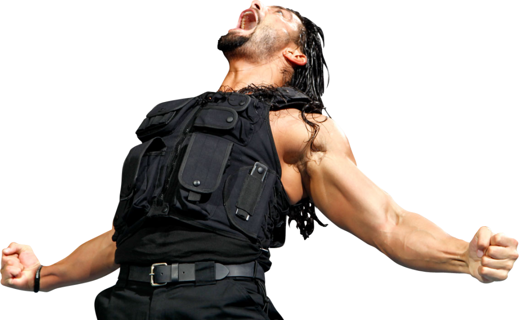 Roman Reigns Angry Transparent PNG Image