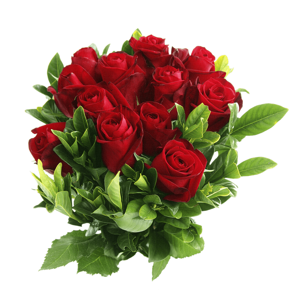 Bouquet Of Roses Transparent PNG Image