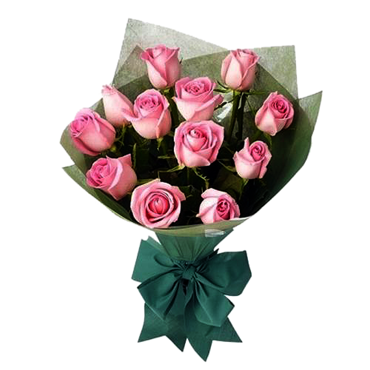Pink Flower Spring Rose Bunch Transparent PNG Image