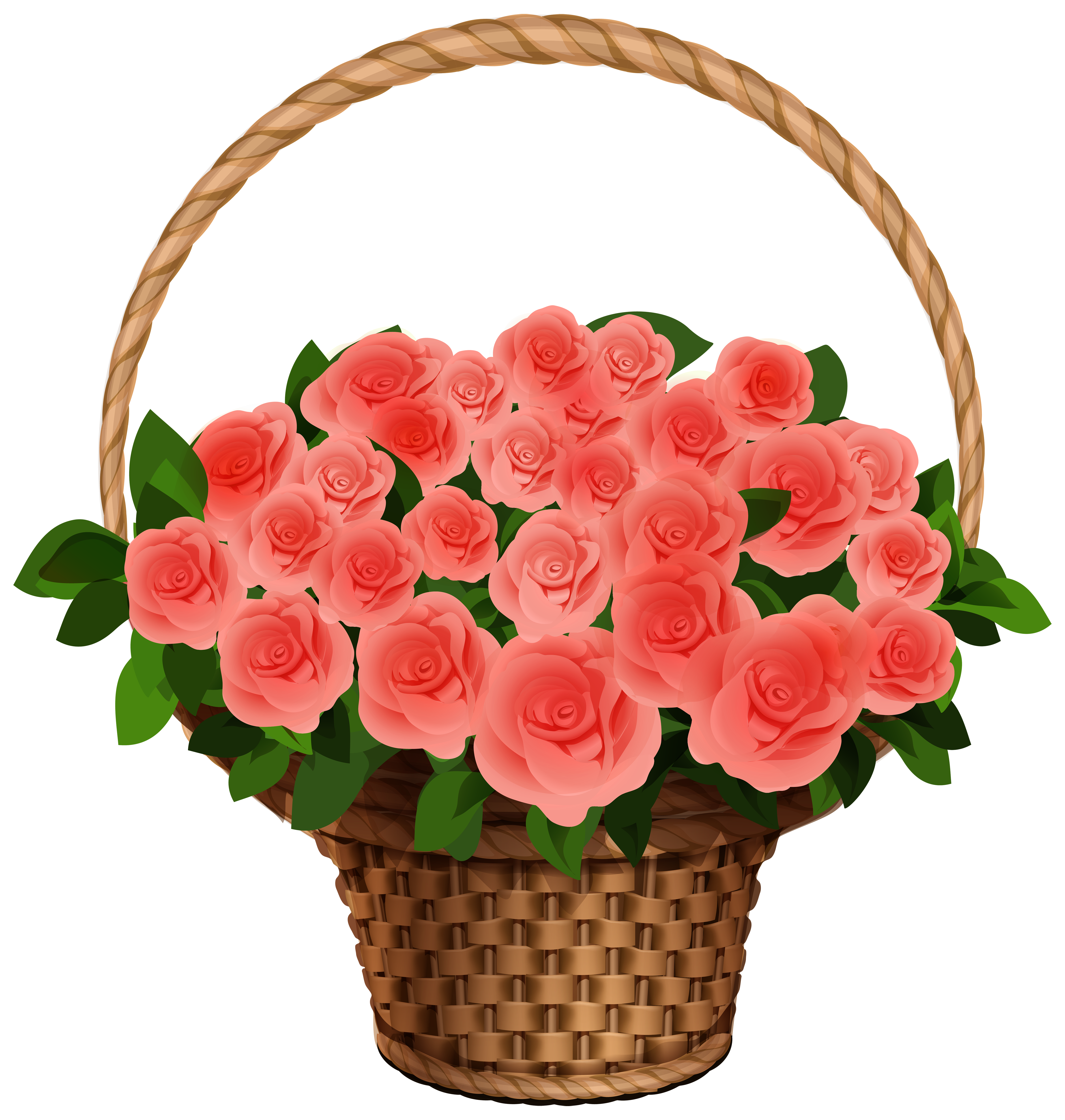 Bouquet Rose Bunch Transparent PNG Image
