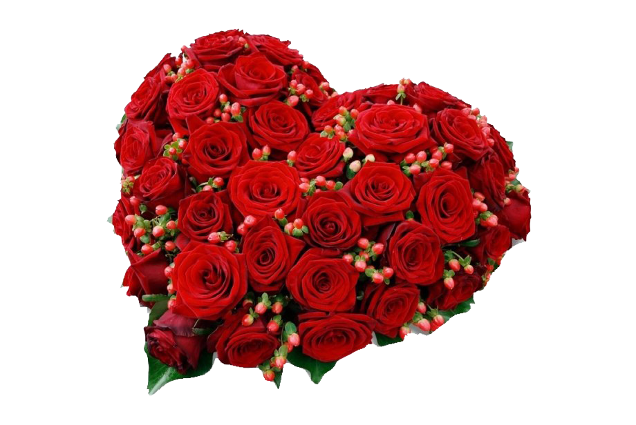 Bouquet Rose Bunch Transparent PNG Image