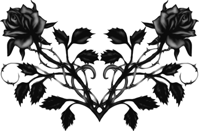 Gothic Rose Transparent PNG Image