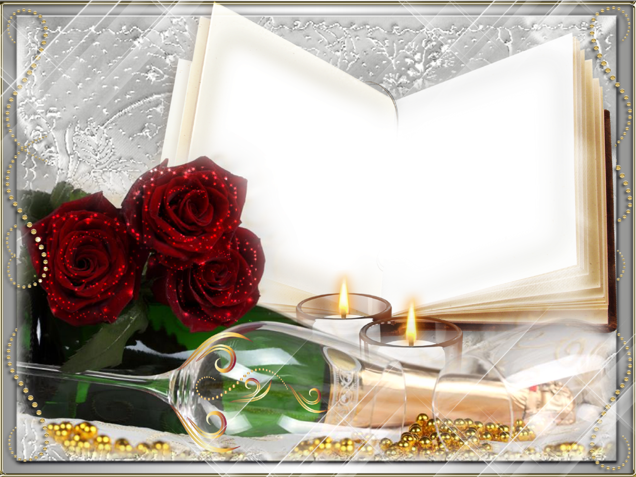 Love Romantic Frame Wallpaper Desktop Romance Transparent PNG Image