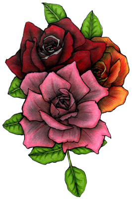 Rose Tattoo Transparent PNG Image