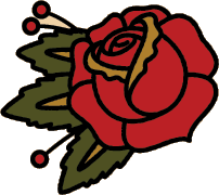 Rose Tattoo Transparent PNG Image