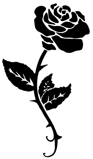 Rose Tattoo High-Quality Transparent PNG Image