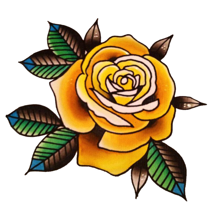Rose Tattoo Transparent PNG Image