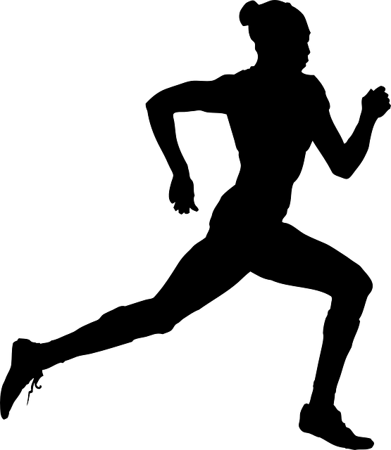 Running Athlete Female Transparent PNG Image