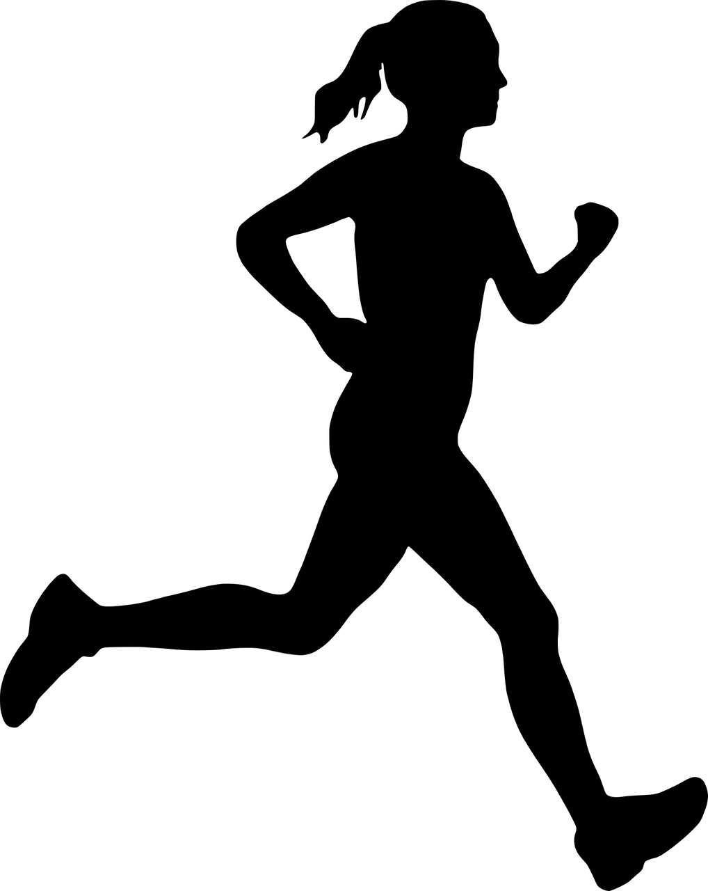 Running Athlete Female Transparent PNG Image
