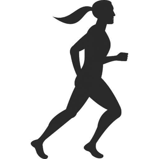 Running Vector Athlete Female Transparent PNG Image