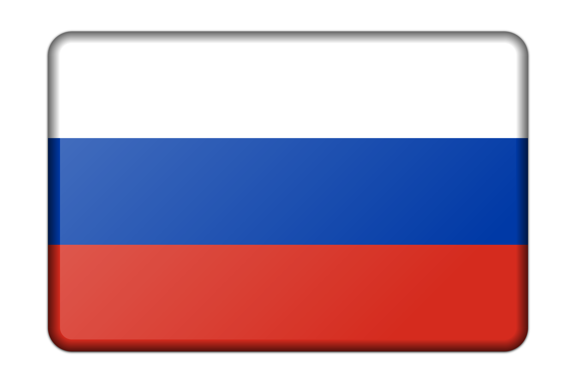 Russia Flag Transparent PNG Image
