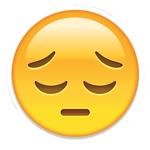 Sad Emoji Transparent PNG Image