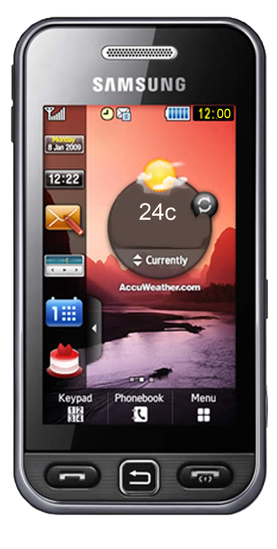 Samsung Mobile Phone Transparent PNG Image