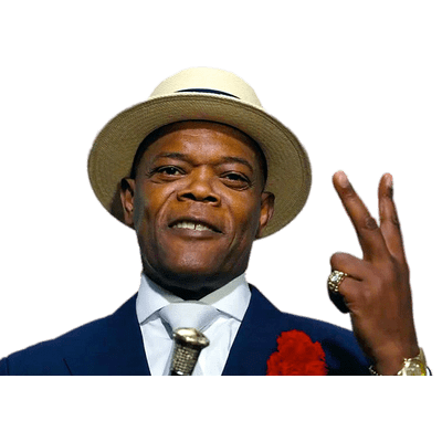 Samuel L Jackson Transparent PNG Image