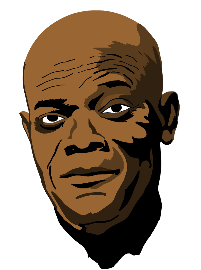 Samuel L Jackson Transparent PNG Image