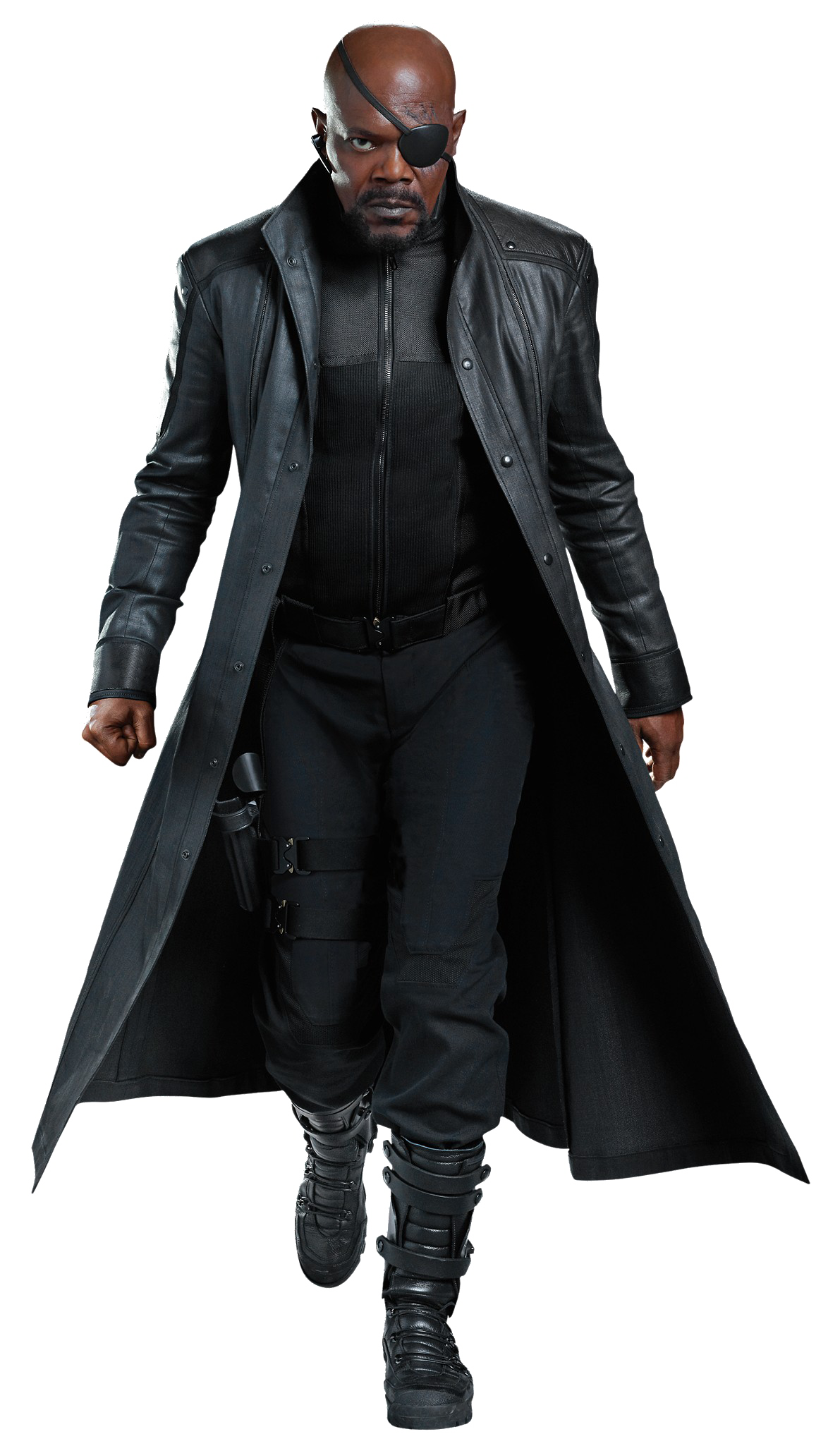 Overcoat Jackson Fury Of Age Samuel Nick Transparent PNG Image