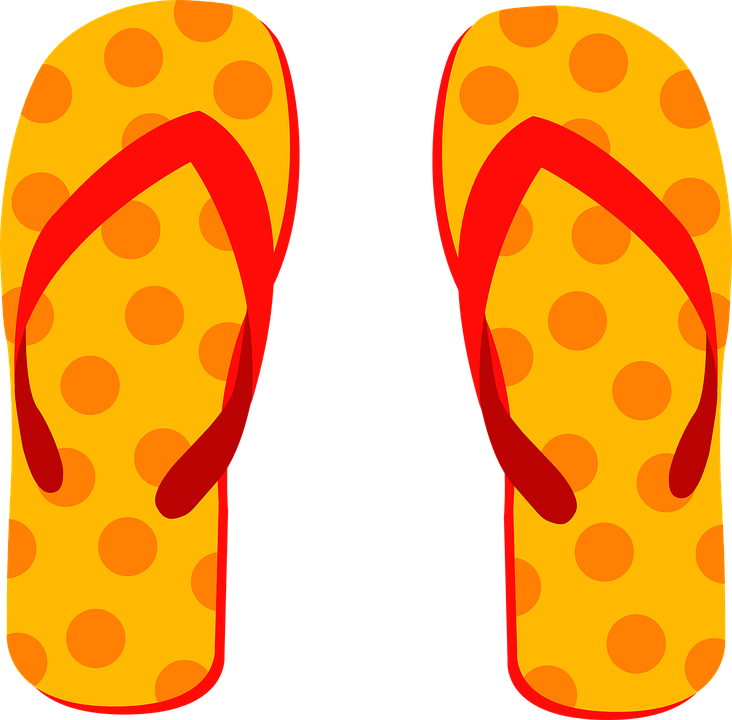 Beach Sandal Transparent PNG Image