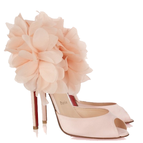 Satin Sandal Transparent PNG Image