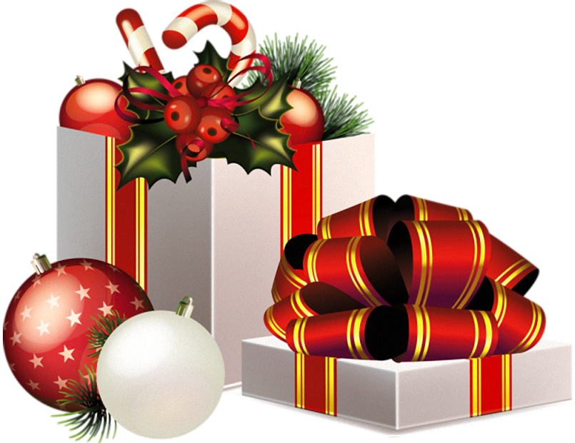 Decoration Gift Claus Gifts Santa Christmas Transparent PNG Image