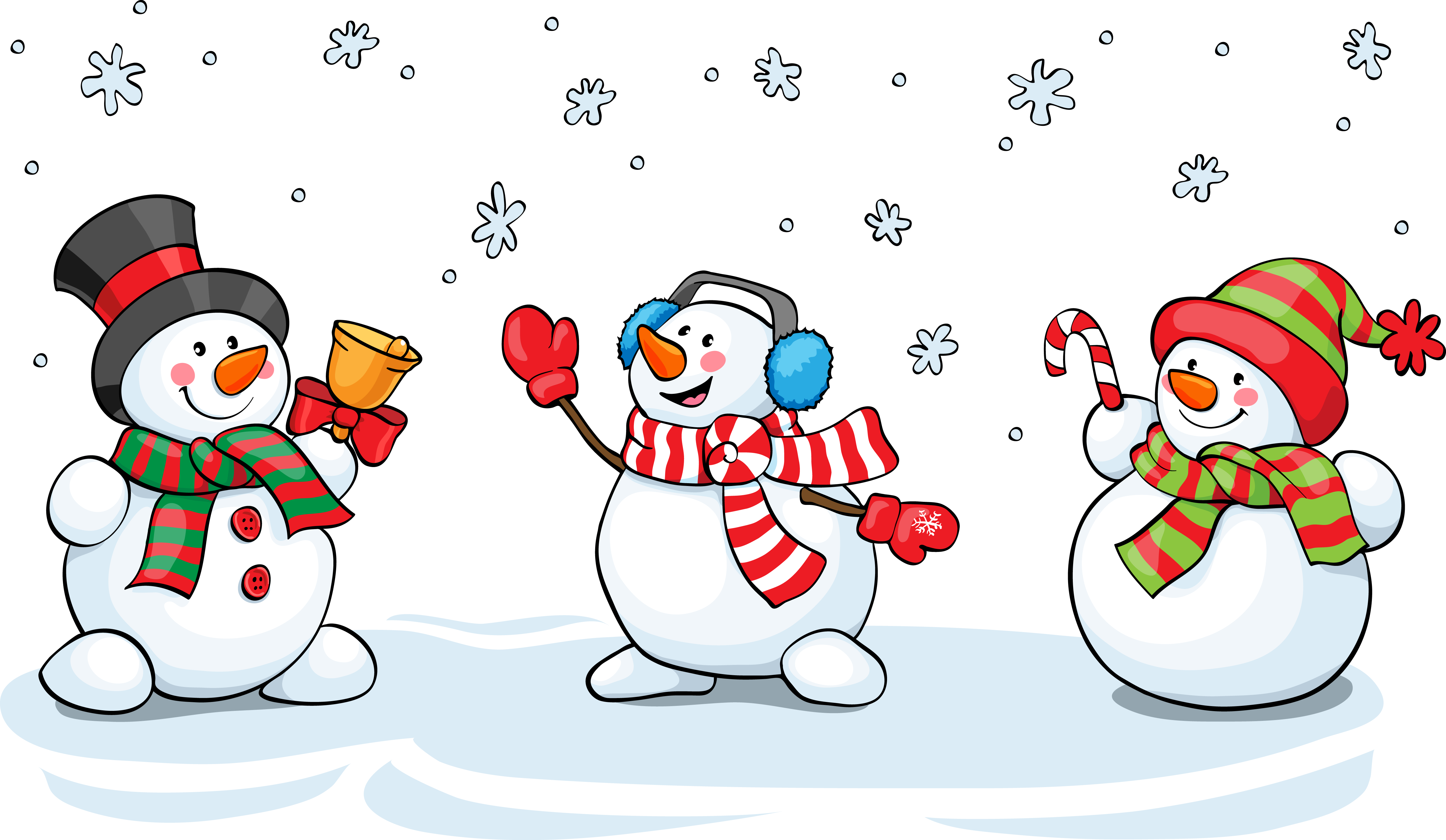 Snowman Claus Christmas Santa Transparent PNG Image