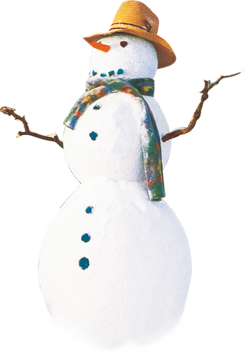 Snowman Claus Hat Christmas Santa Transparent PNG Image