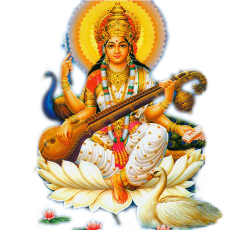Saraswati Transparent PNG Image
