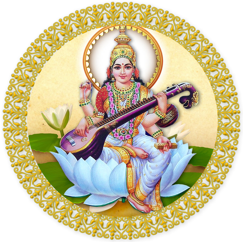 Saraswati Transparent PNG Image