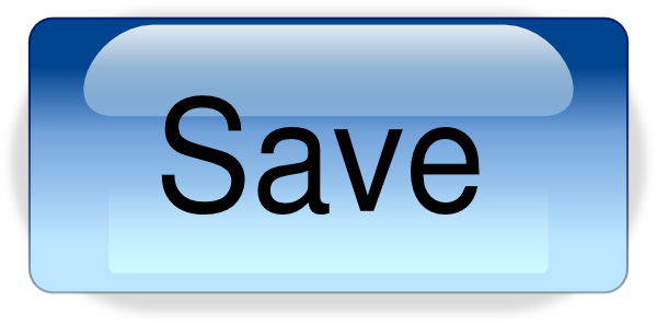 Save Button Transparent PNG Image