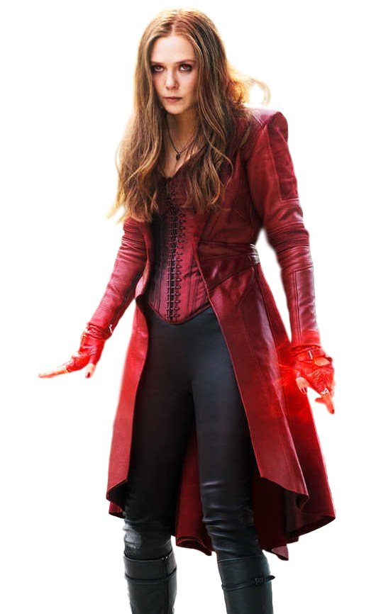 Scarlet Witch Transparent PNG Image